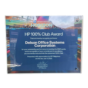 HP Partner’s Night 2025 – HP 100% Club Award