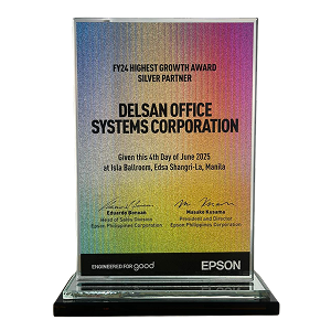 Epson Partners Kickoff FY25 – FY24 Highest Growth Award